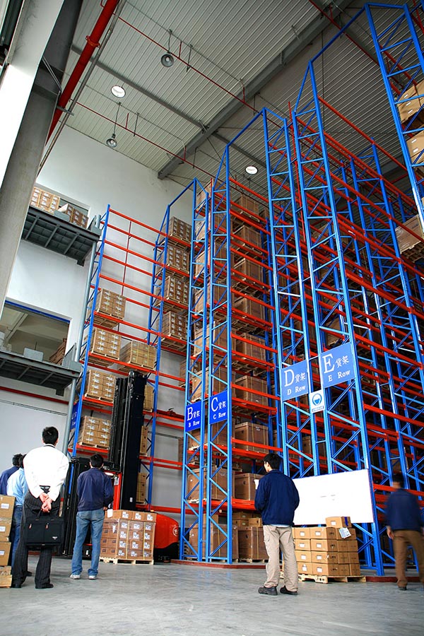 Very Narrow Aisle VNA Pallet Racking Ace Racking System