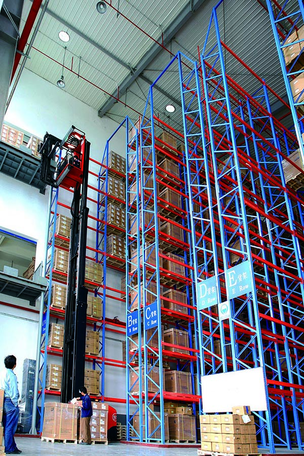 Very Narrow Aisle VNA Pallet Racking Ace Racking System